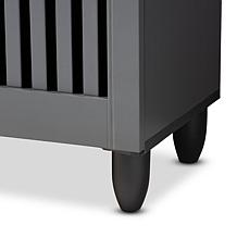 Wholesale Interiors Fernanda 4-Door Entryway Shoe Storage Cabinet