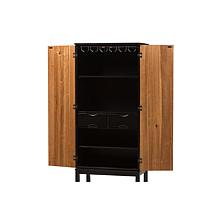 Wholesale Interiors Marya Wood Wine Cabinet