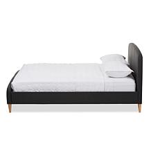 Wholesale Interiors Mia Fabric Upholstered King-Size Platform Bed