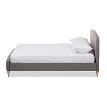 Wholesale Interiors Mia Fabric Upholstered King-Size Platform Bed