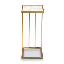 Wholesale Interiors Parkin Modern and Contemporary C-Shaped End Table