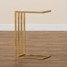 Wholesale Interiors Parkin Modern and Contemporary C-Shaped End Table