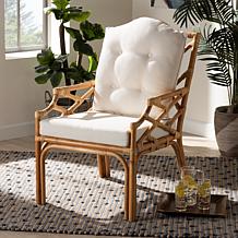 Wholesale Interiors Sonia Natural Finished Rattan Armchair