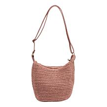 Wildflower Straw Montana Crossbody Hobo with Adjustable Strap