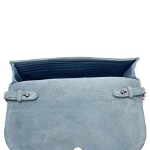 Wildflower Suede Organizer Phone Crossbody