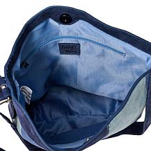 Wildflower Suede Patchwork Bucket Bag