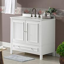 Williamsburg 36" Freestanding Vanity Cabinet by Alaterre Furniture 