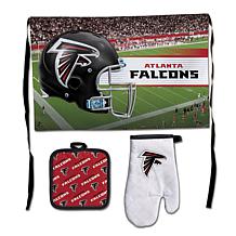 Atlanta Falcons RISE UP with Logo Type NFL Football Die-Cut MAGNET