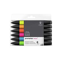 Winsor & Newton BrushMarker Neon Marker Set of 6