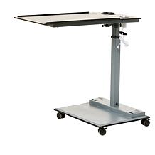 WiseLift Black Standing Desk/Overbed Table with USB Ports