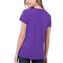 Women's G-III 4Her by Carl Banks Heathered Purple Minnesota Vikings...