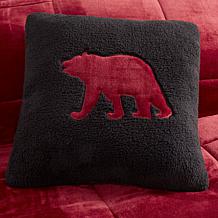 Woolrich Alton 4-pc Red/Black Plush to Sherpa Full/Queen Comforter Set
