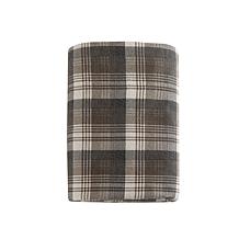 Woolrich Cotton Flannel Brown Sheet Set - King