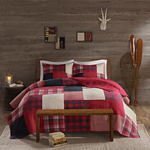 Woolrich Sunset Oversized Cotton Coverlet Mini Set - Full/Queen