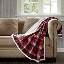 Woolrich Tasha Mink/Berber Oversized Heated Throw