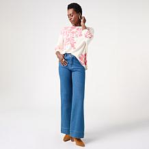 Wynne Collection Printed Swtr