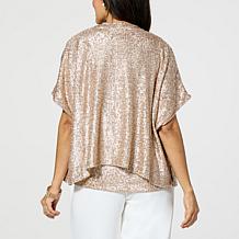 WynneCollection Occasion Sequin Shrug