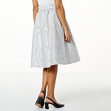 WynneCollection The Evening Skirt with Tie Belt