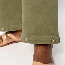 WynneDenim Washed Twill Pant