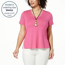 WynneLayers 2-pack Micro-Rib Tee & Tank Set