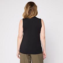 WynneLayers 2-pack Turtleneck Tank and Long-Sleeve Tee