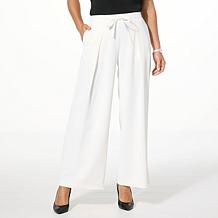 WynneLayers Drapey Twill Front Pleat Pant