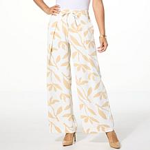 WynneLayers Drapey Twill Front Pleat Pant