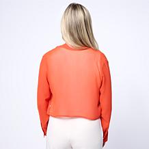 WynneLayers Long Sleeve Chiffon Shrug