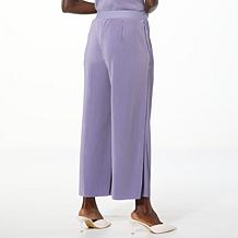 WynneLayers Plisse Knit Ankle Pant