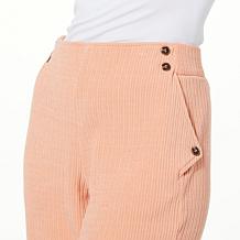 WynneLayers Plush Ottoman Knit Sailor Pant