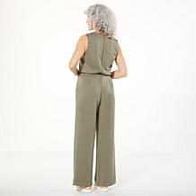WynneLayers Smooth Operator Scuba Knit Jumpsuit