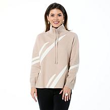 WynneLayers SoftKNIT with Chenille Jacquard Sweater