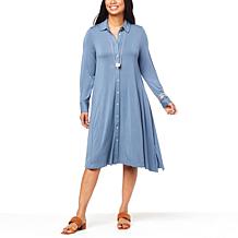 WynneLayers Viscose Shirt Dress