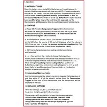 XJCX Infrared Digital Forehead Thermometer