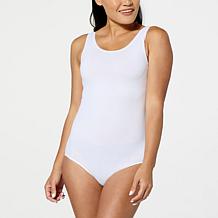 Yummie Cotton-Blend Full Back Tank Bodysuit