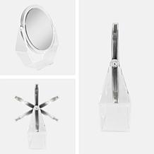 Zadro Acrylic Dual-Sided Swivel Vanity Mirror with 5X/1X Magnification