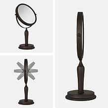 Zadro Anaheim Two-sided Vanity Swivel Mirror with 5X/1X Magnification