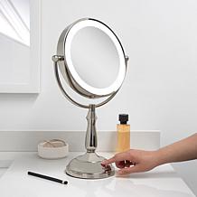 Zadro LED Touch Smart Dimmer Vanity Mirror with 10X/1X Magnification