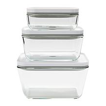 Mason Craft and More 14-Piece Glass Rectangular Food Storage Set - 20340018