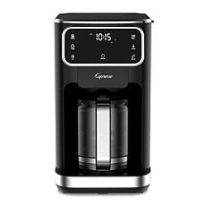 10-Cup Touchscreen Glass Carafe Coffee Maker