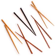 10-Pack Bamboo Chopsticks 9"