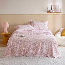 100% Cotton Flannel 3-piece Sheet Set with Novelty Print