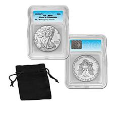 2020 MS69 ICG Emergency Issue Silver Eagle Dollar Coin