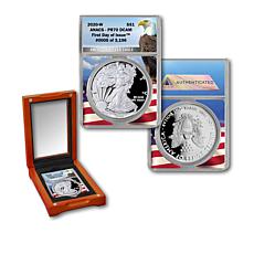 2014 W 50th Anniversary Reverse Proof Kennedy Half Dollar ANACS RP70 First Day