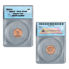 2025 PR70 DCAM ANACS Abraham Lincoln Cent Coin