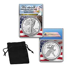 2026 Advance Release ANACS Congratulations Proof Silver Eagle Coin
