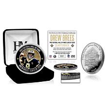 2026 Drew Brees Pro Football Hall of Fame Commemorative Coin
