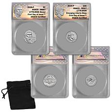 2026-P Emerging Liberty Dime & Jefferson Nickel ANACS MS67