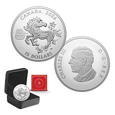 2026 Proof $15 Canada Lunar Year of the Horse Silver Coin