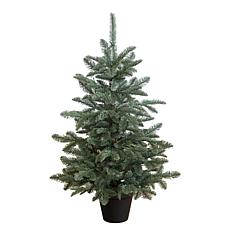 3-ft Christmas Pine Tree with 118 LED Lights by Nearly Natural